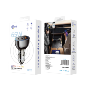 Nine Tec 65W Ultra EYW-005 Fast Car Charger
