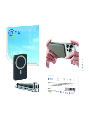 Nine Tec 10000MAH E Magnetic Wireless Powerbank 15W