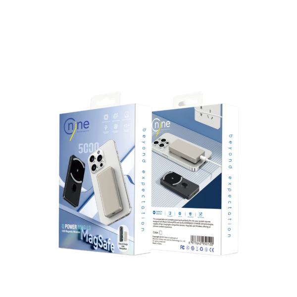 Nine Tec 5000W Q Power Mag L3 15W Magnetic Wireless