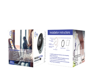 Nine Tec Vacuum Suction Phone Holder Type-C