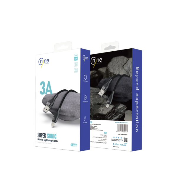 Nine Tec 3A USB To Lighting Cable